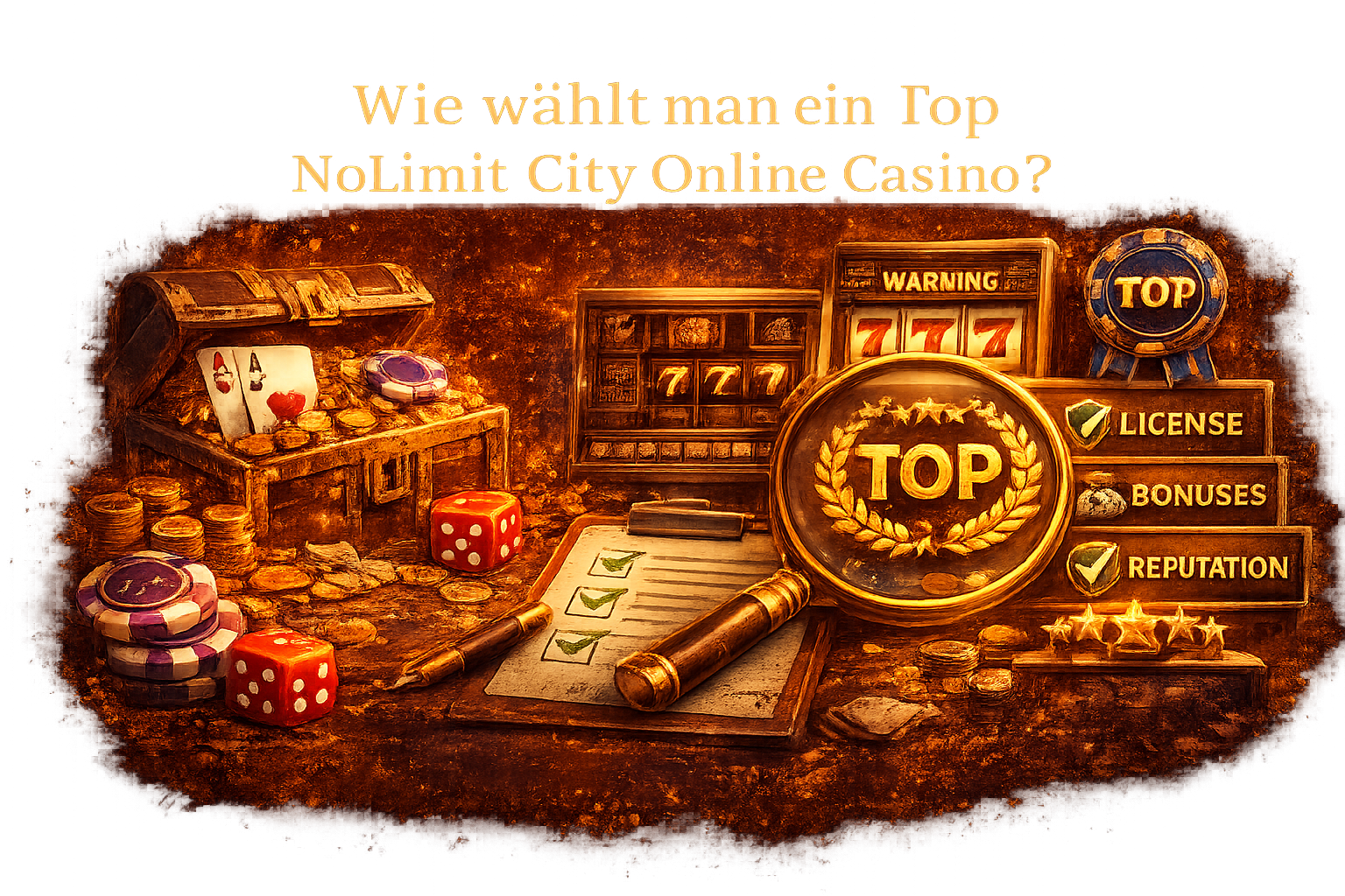 Wie wählt man ein Top NoLimit City Online Casino?